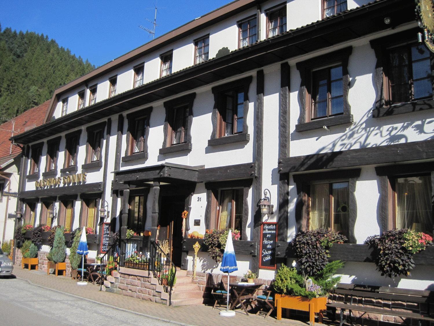 Hotel Restaurant Albans Sonne Bad Rippoldsau-Schapbach Екстер'єр фото